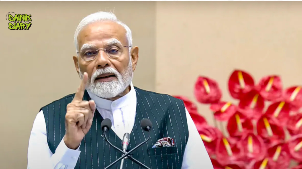 PM Modi Announces Fast-Track Courts for NEET Paper Leak Cases; Opposition Demands Dharmendra Pradhan's Resignation