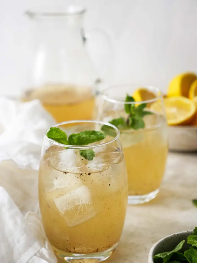 Refreshing Lemon Mint Drink Recipe for Summer Easy Homemade Cooler