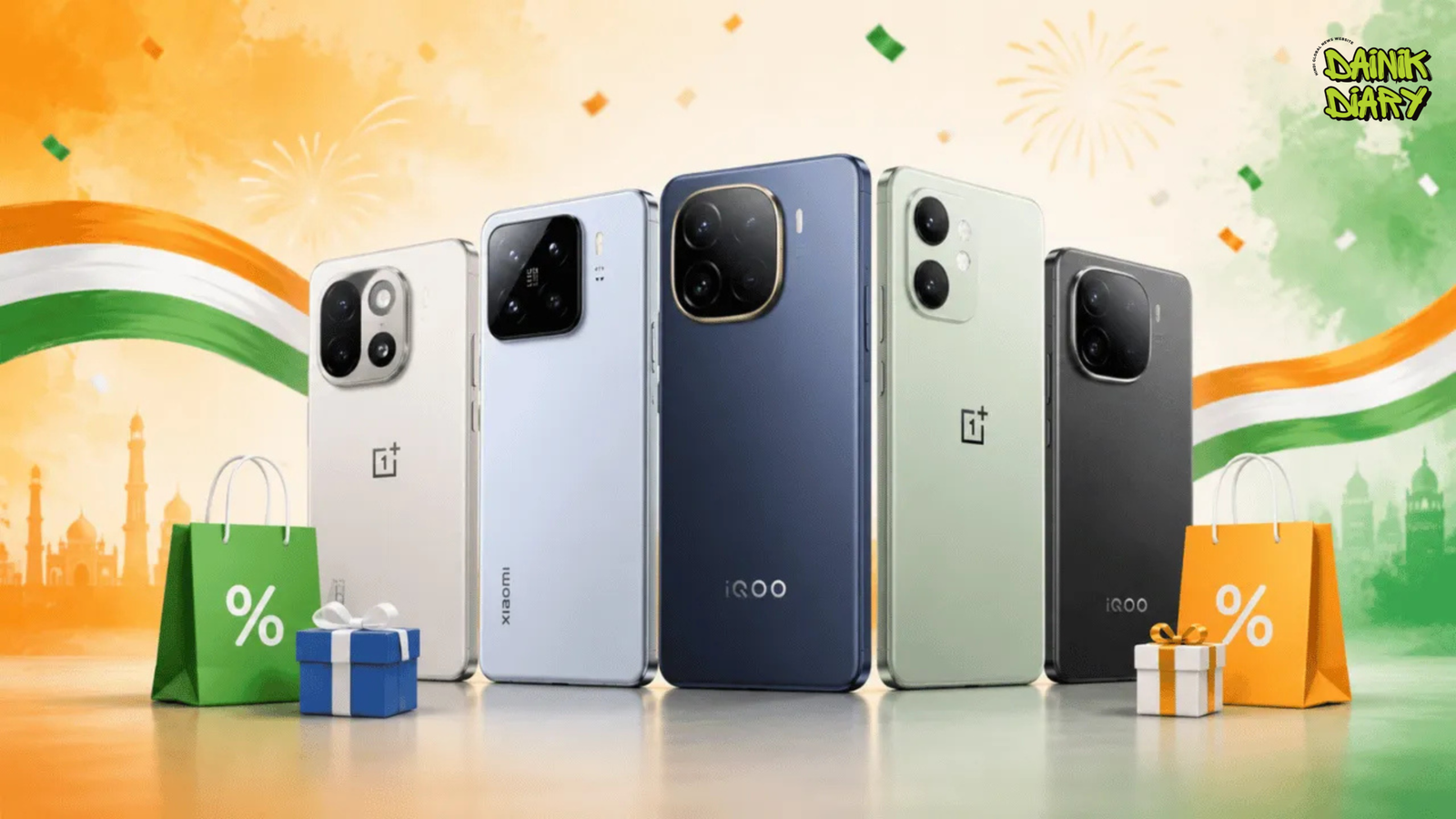Amazon Great Freedom Sale 2026: OnePlus 15, Xiaomi 17 and iQOO Phones Get Huge Discounts