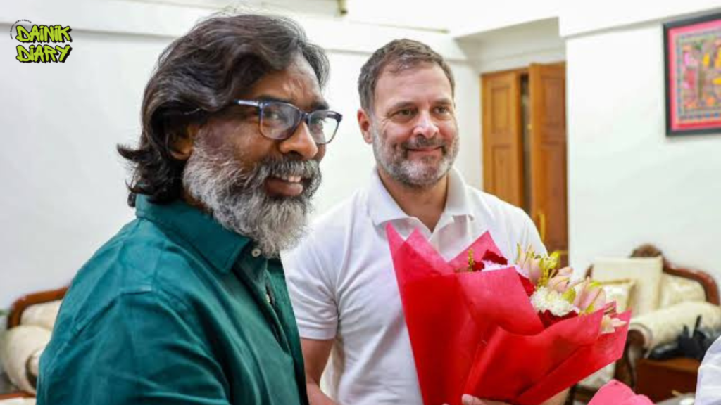 Rahul Gandhi Writes to Hemant Soren Over Jharkhand Student Protests: ‘Hear Them Out’ as Hunger Strike Continues 32 Dainik Diary Zaid 2026 08 17T202633.032