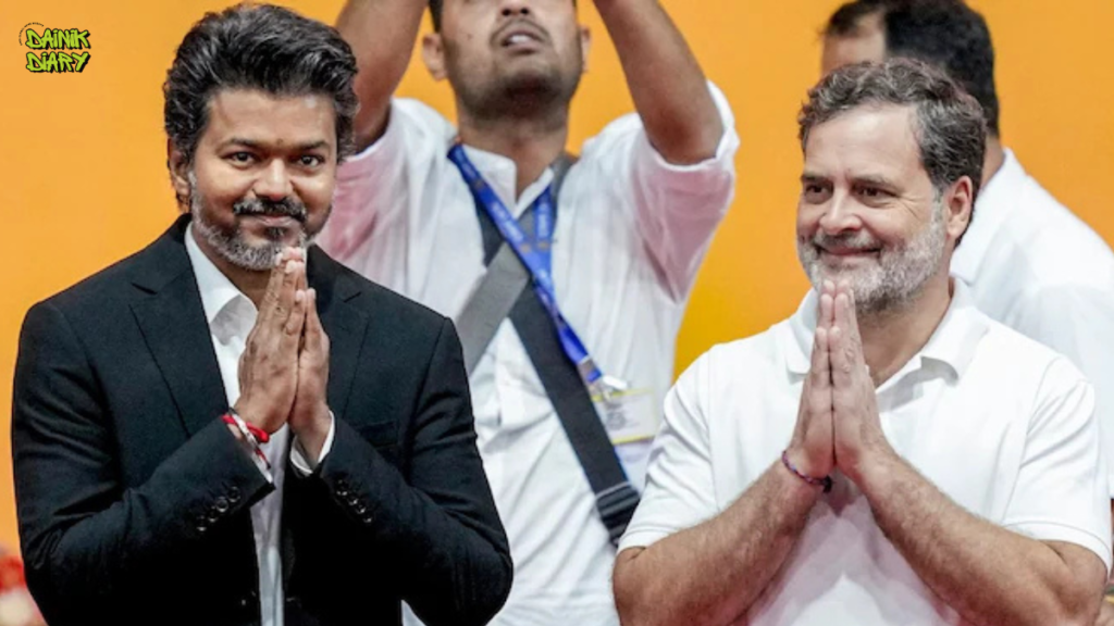 Vijay or Rahul Gandhi for PM in 2029? TVK-Congress rift deepens as minister raises resignation warning… 32 Dainik Diary Asad 2026 09 04T231847.891
