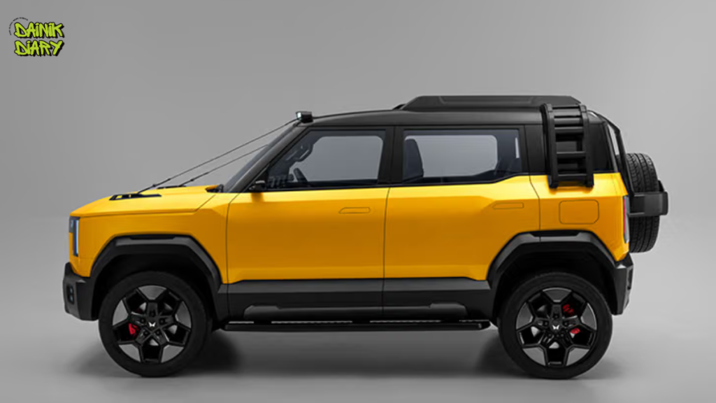 Mahindra Vision S Spied Again With BE 6 Steering Wheel… Is the ‘Baby Scorpio’ Coming as an EV Too? 31 Dainik Diary Zaid 1 1